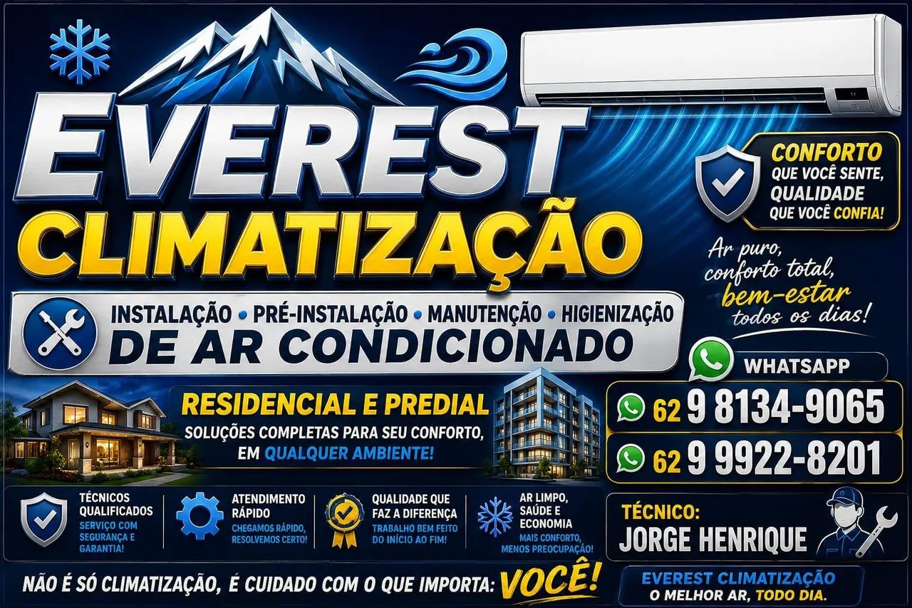 Estalacao e manutenção em ar condicionado 