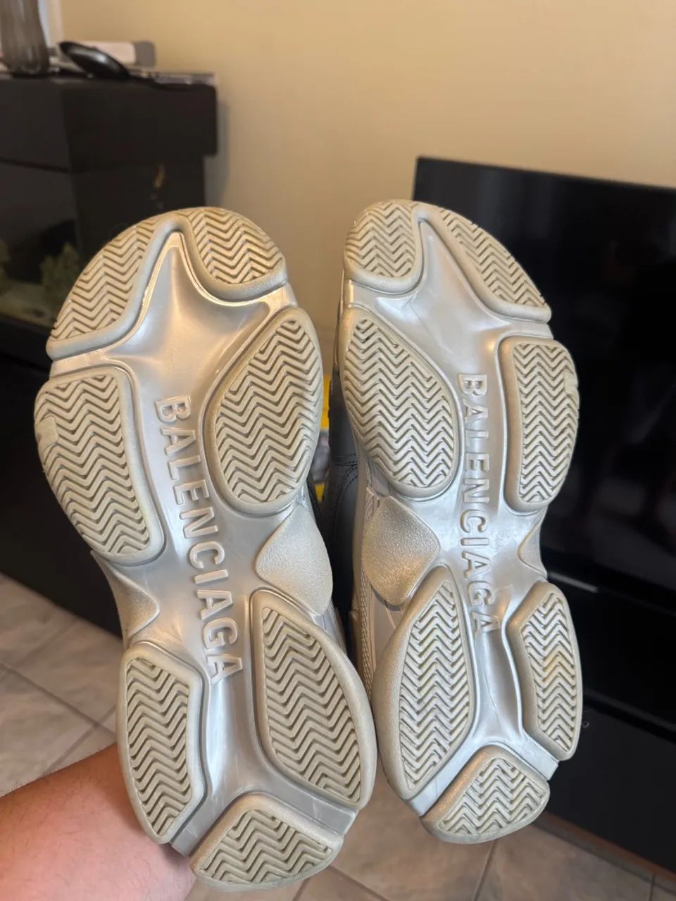 Balenciaga Triple S Silver Original - Foto 4