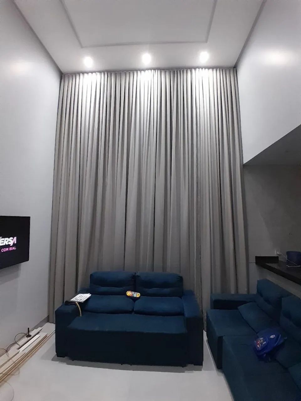 Cortinas de tecido sob medida 