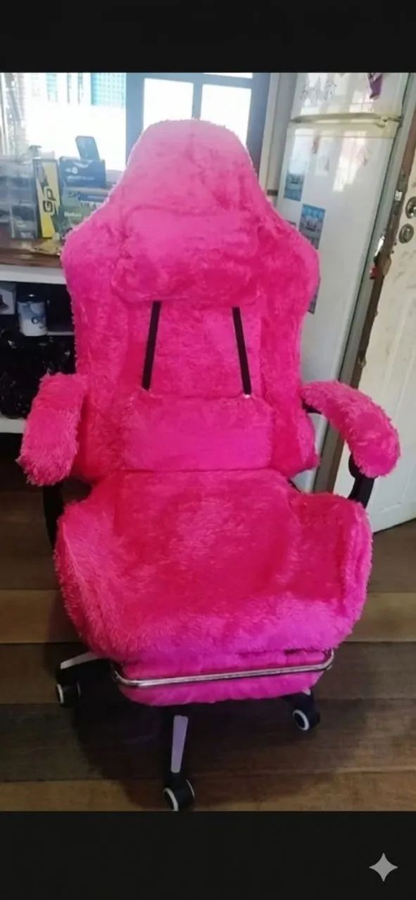 Cadeira Gamer Rosa 