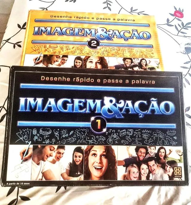 Jogo de tabuleiro Imagem e Ação 1 e 2  - Foto 2