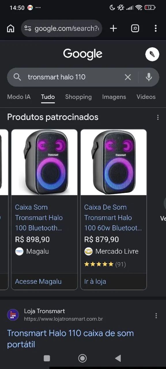 Caixa de som Tronsmart - Foto 2