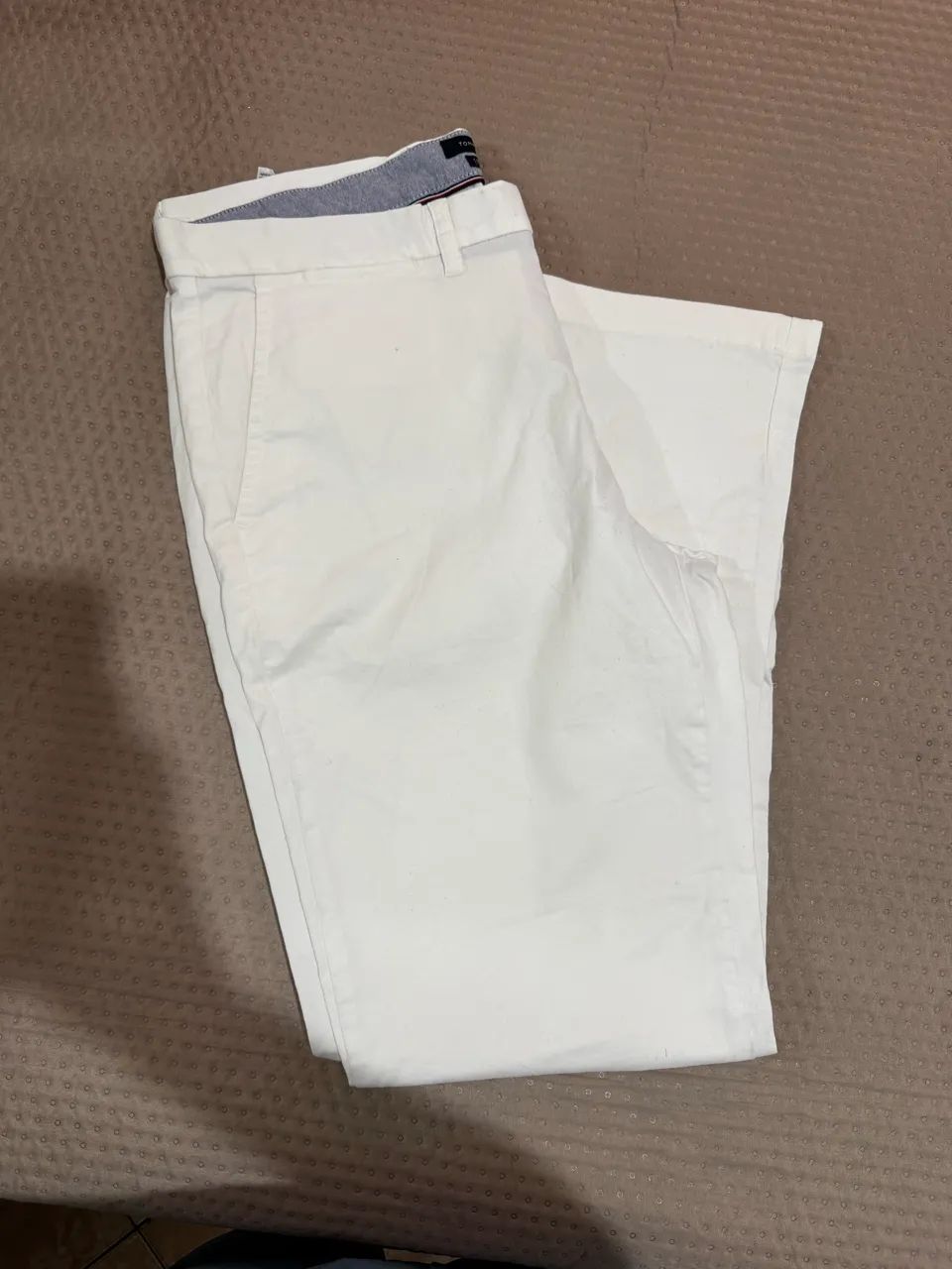 Calça em sarja Tommy Hilfiger Masc 46/48 Original