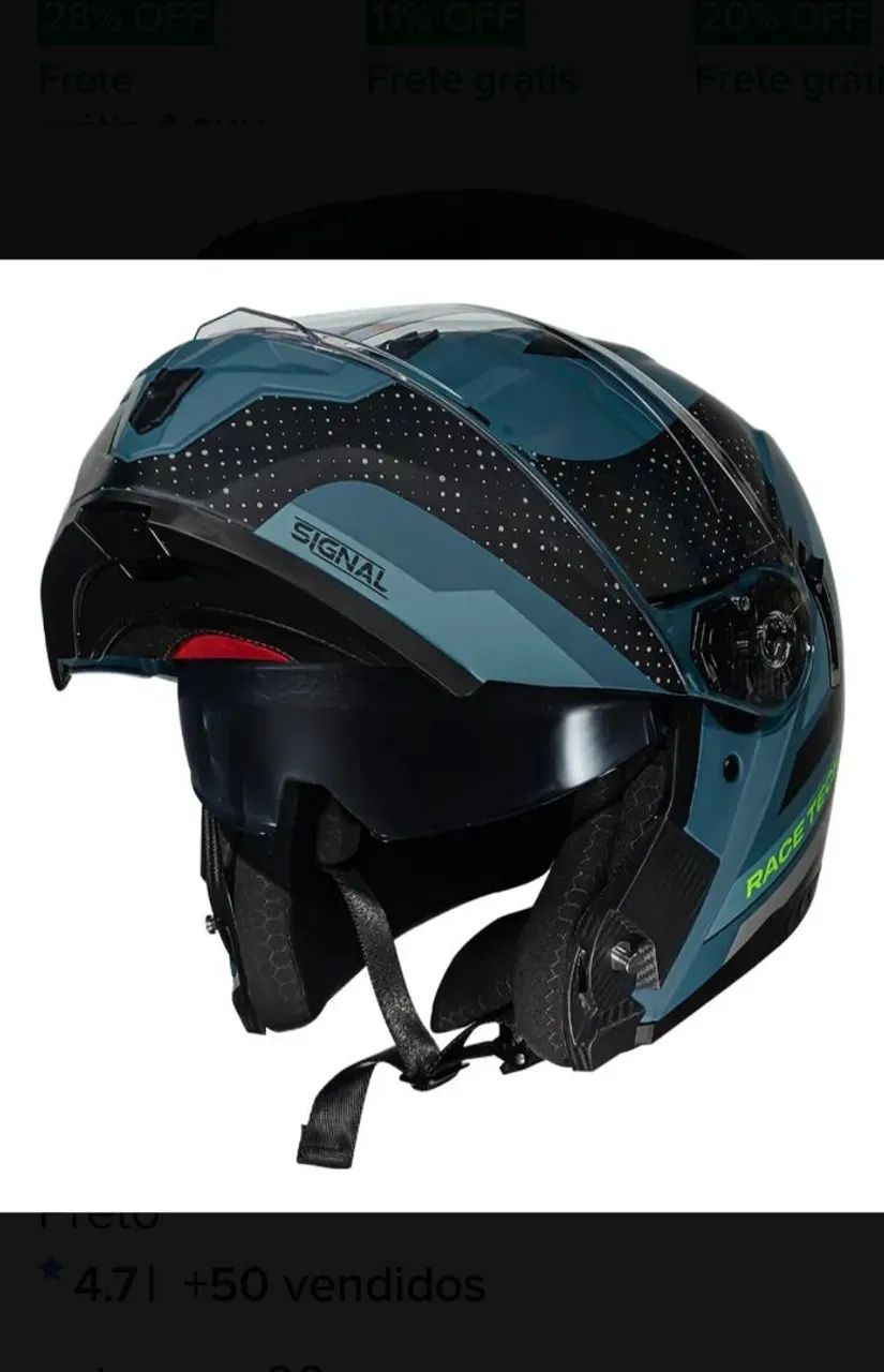 Capacete race tech  - Foto 2