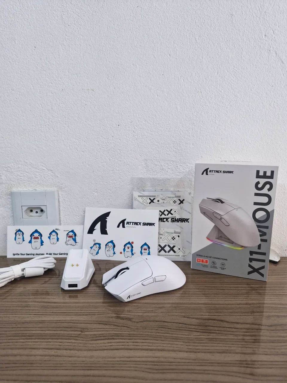 Mouse Attack Shark X11 NOVO - Foto 2