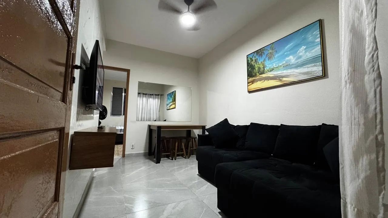 Alugo Apartamento Praia Grande-SP 2 dormitórios/ estacionamento/ cozinha completa - Foto 2
