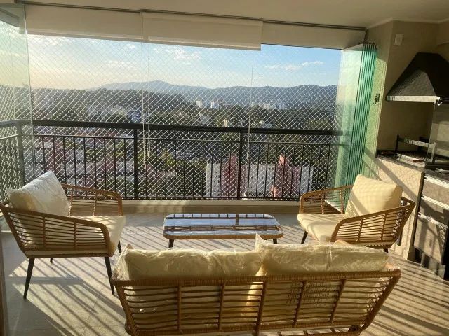 Conjunto de Àrea Externa Sardenha com 1 Sofá, 2 Poltronas 1 Mesa - Marrom/bege - Foto 2