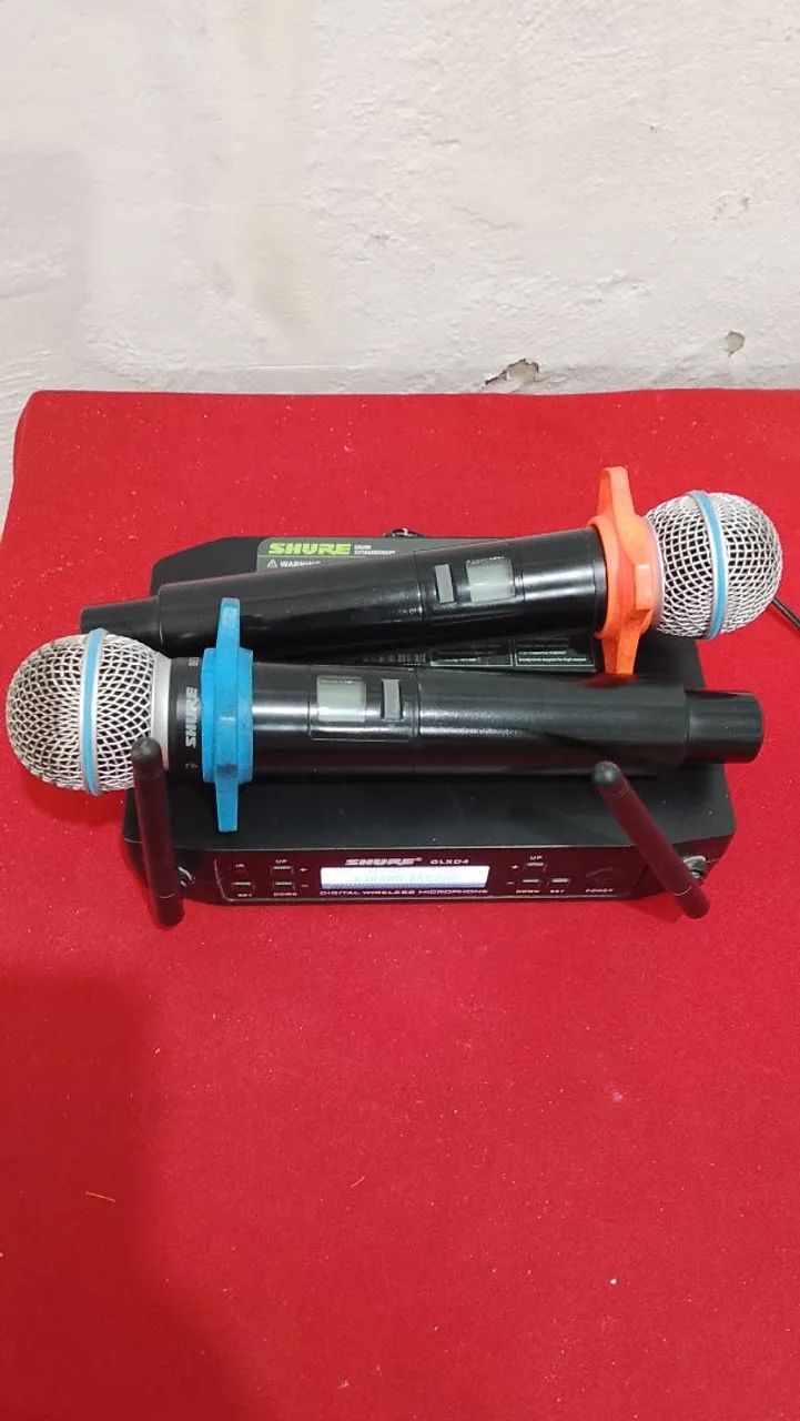 Microfone shure sem fio GLXD4 - Foto 2