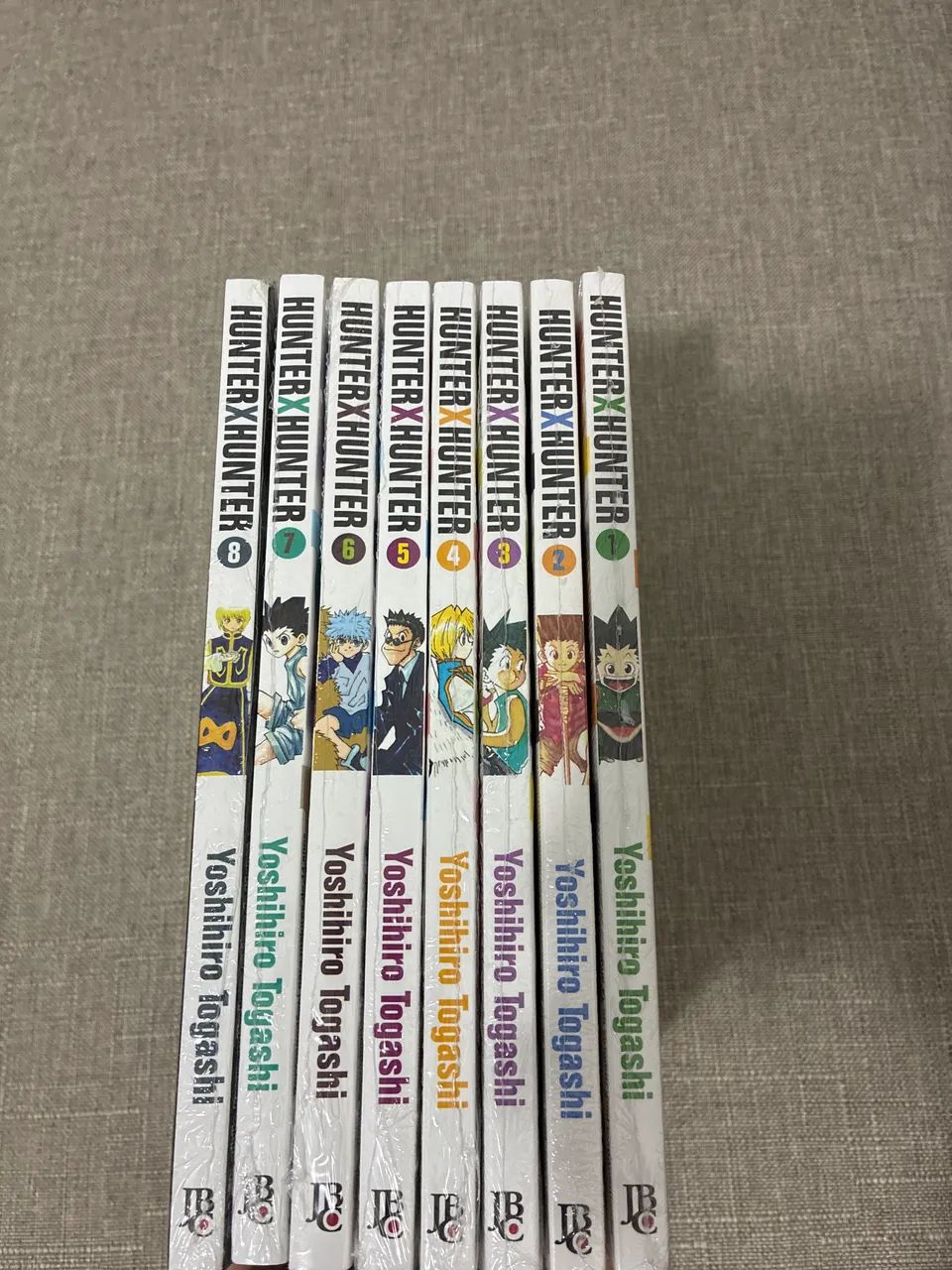 Mangás Hunter x Hunter volumes 1 ao 8 novos lacrados - Livros e