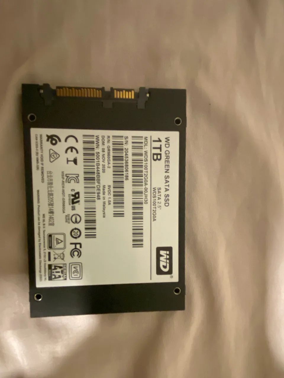 SSD WD GREEN 1TB - Armazenamento - Santo Amaro, Recife 1504284800
