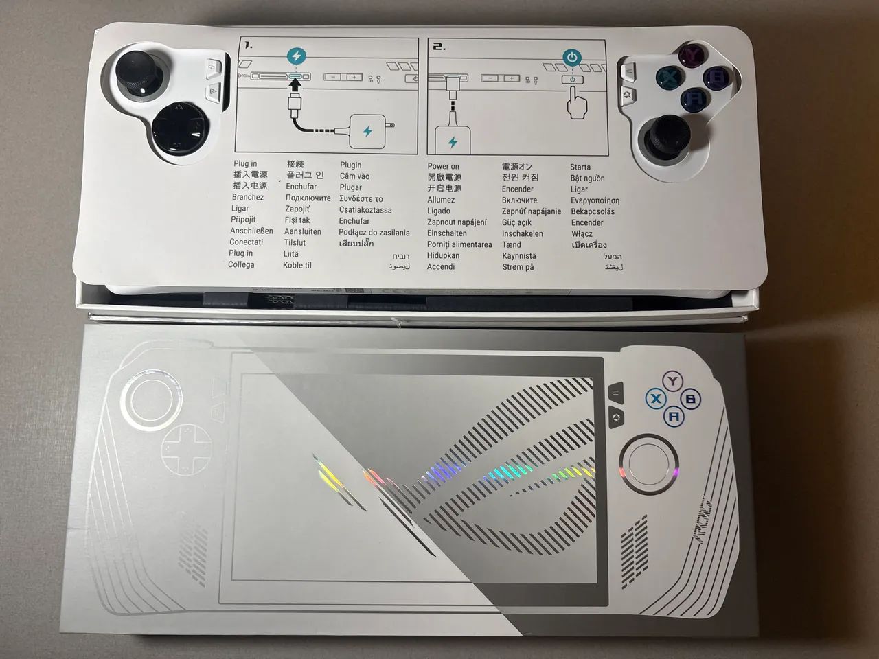 Rog Ally Asus NOVO 2tb bateria 74w +brindes - Foto 2