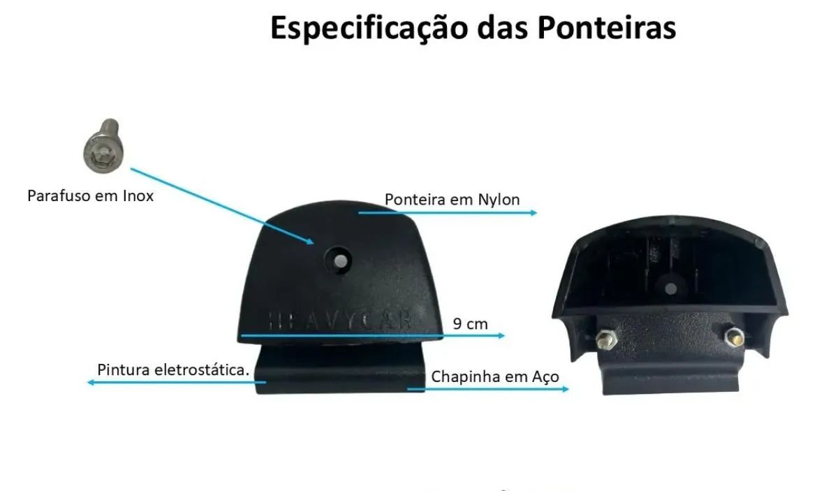 Rack de teto - bagageiro veículo  - Foto 5