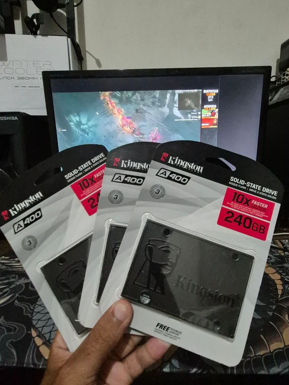 Ssd Kingston 240gb Novo lacrado 