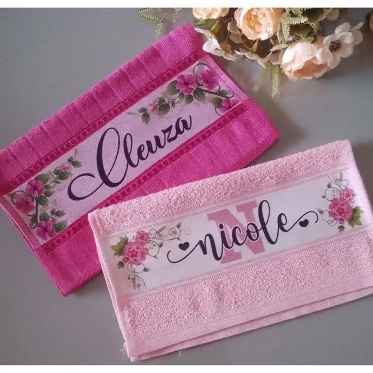Toalhinhas personalizadas 