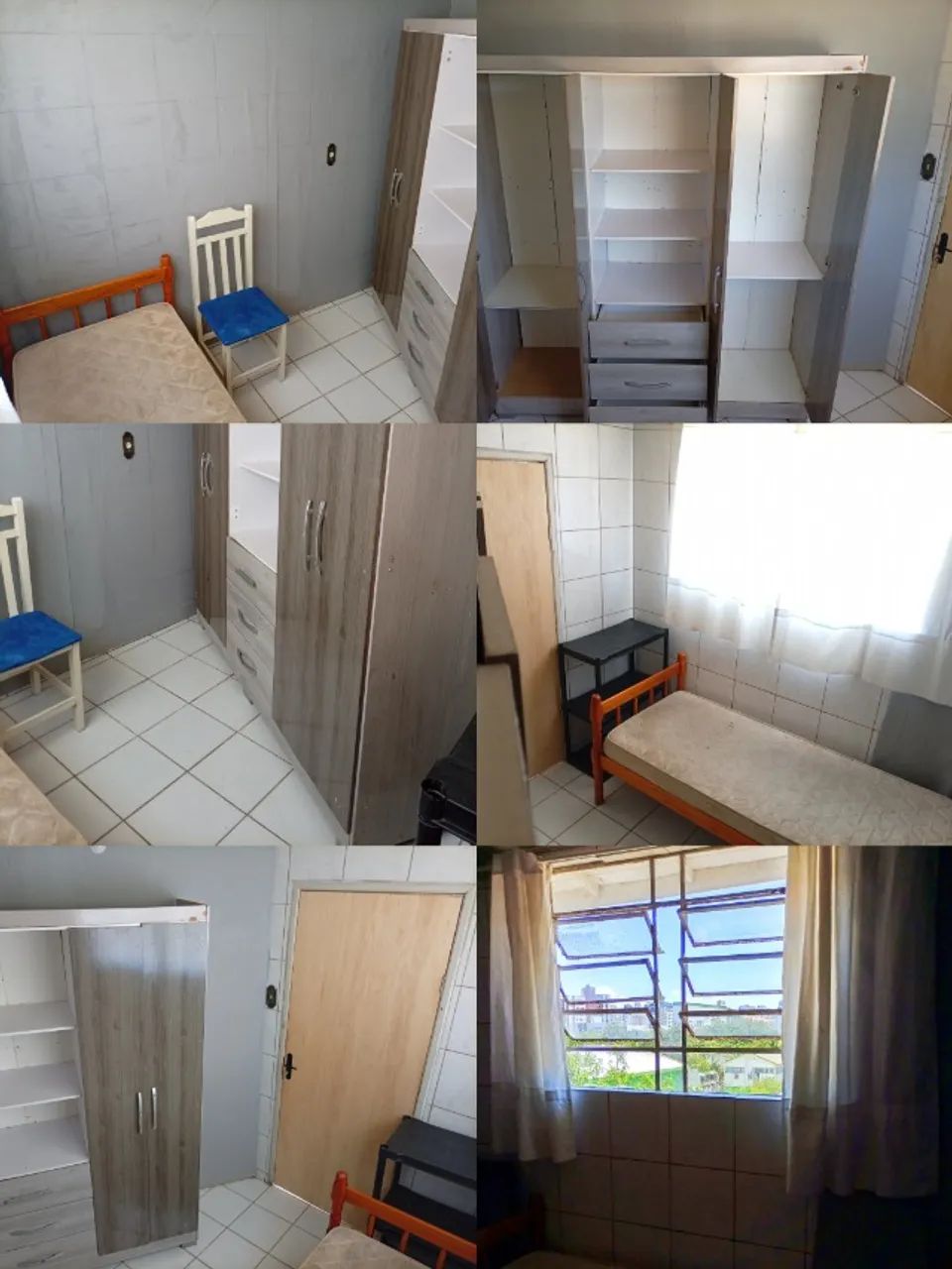 Quarto individual no Centro de Florianópolis