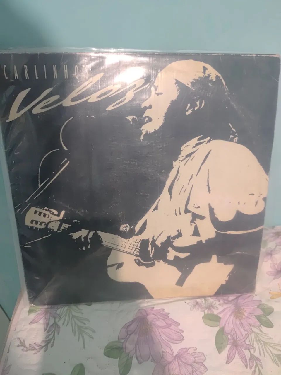 Disco de vinil LP - Carlinhos veloz - Ilha bela