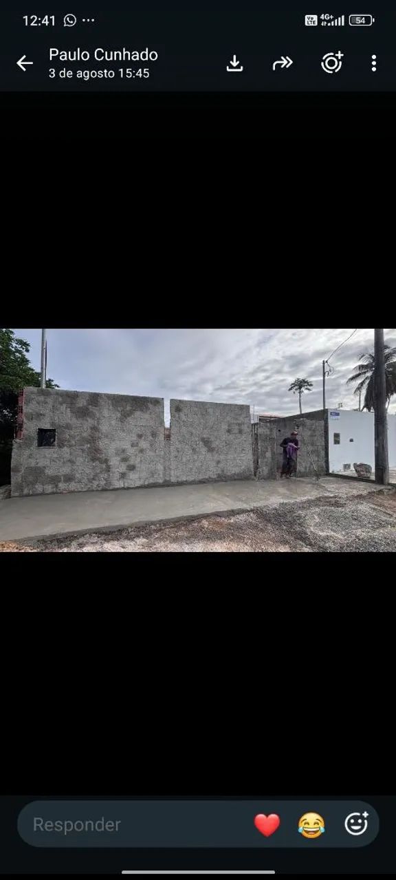Vendo ou troco este terreno medindo 10 x 25 com construção *59