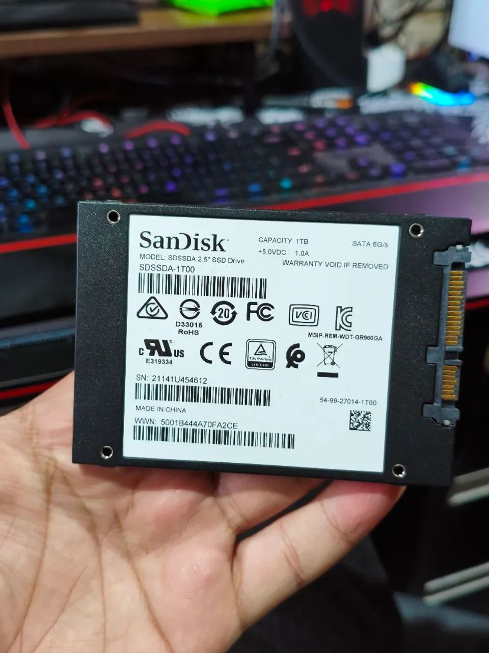 SSD 1TB SanDisk SATA 6G/s - Foto 2