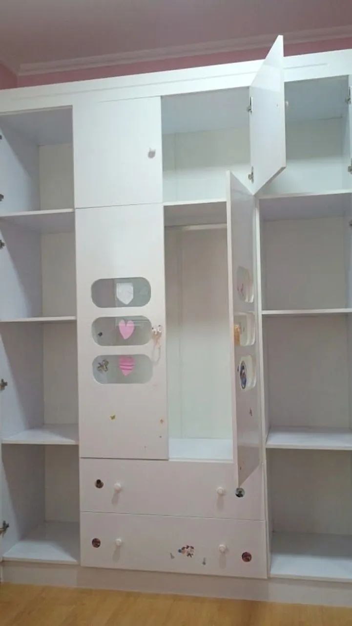 Guarda roupa 4 portas branco - Foto 4