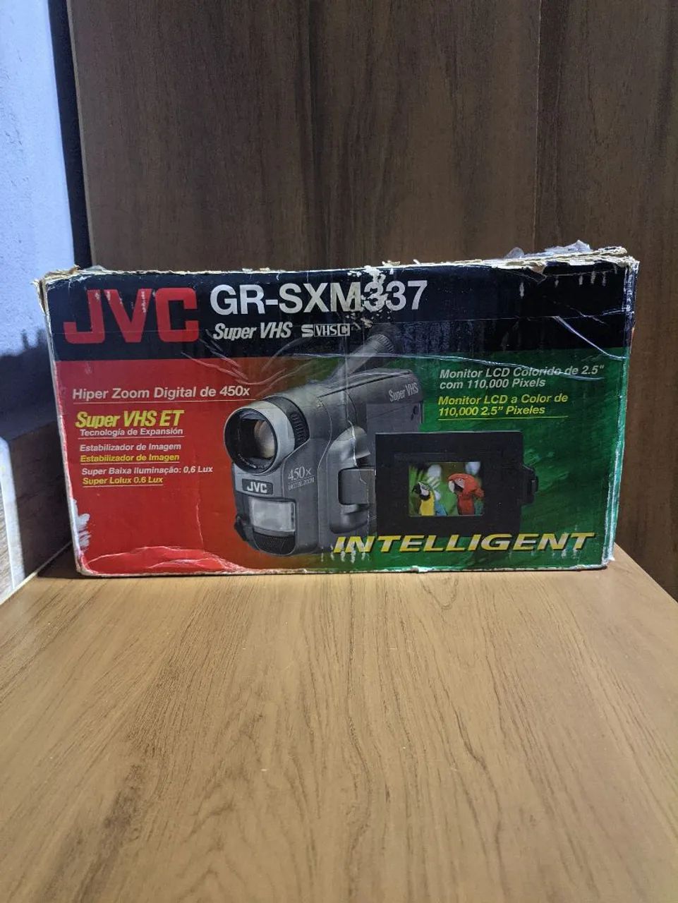 Filmadora Super VHS JVC GR-SXM337UM Com Defeito + Caixa