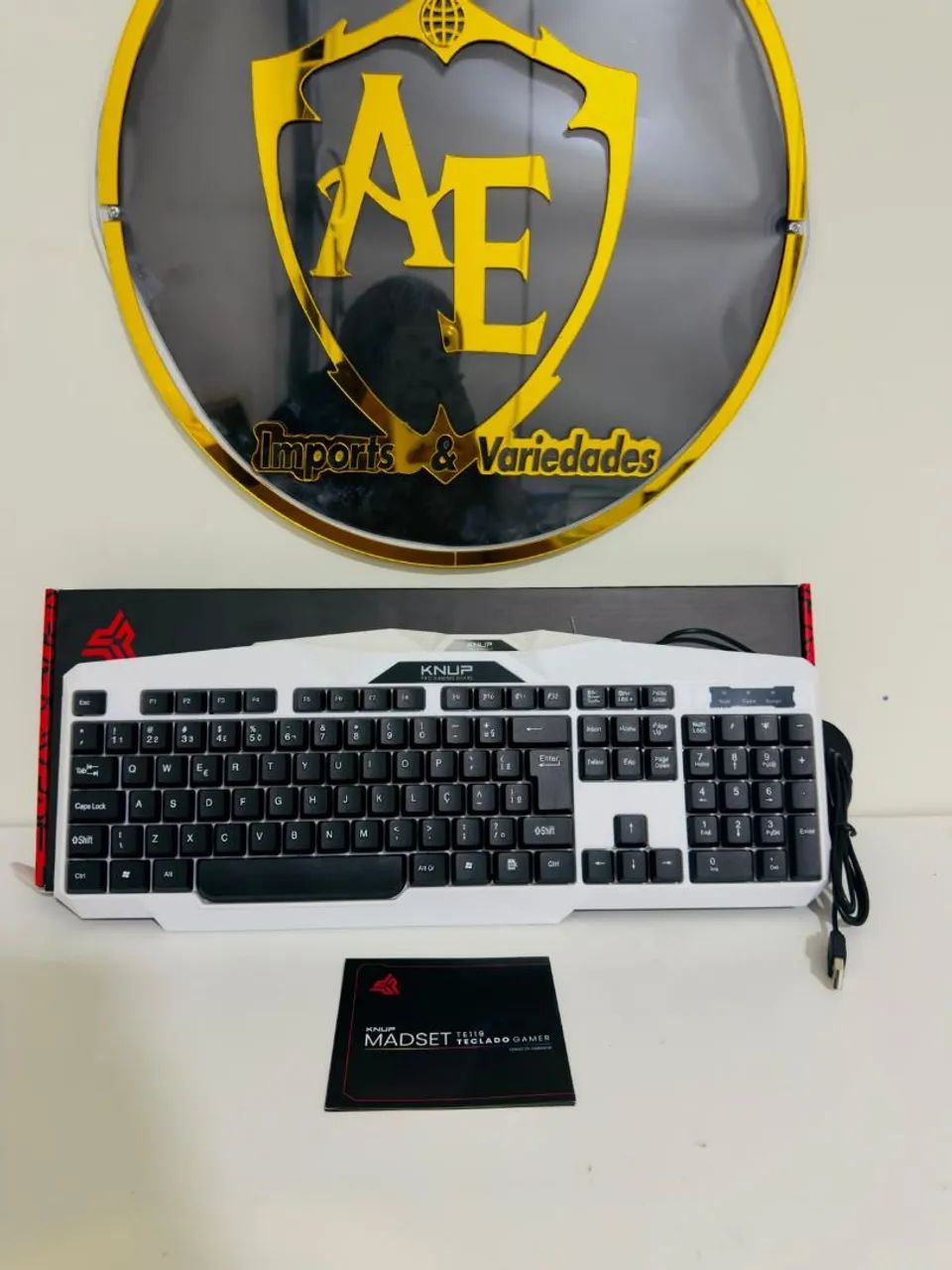 Teclado Gamer branco  - Foto 2