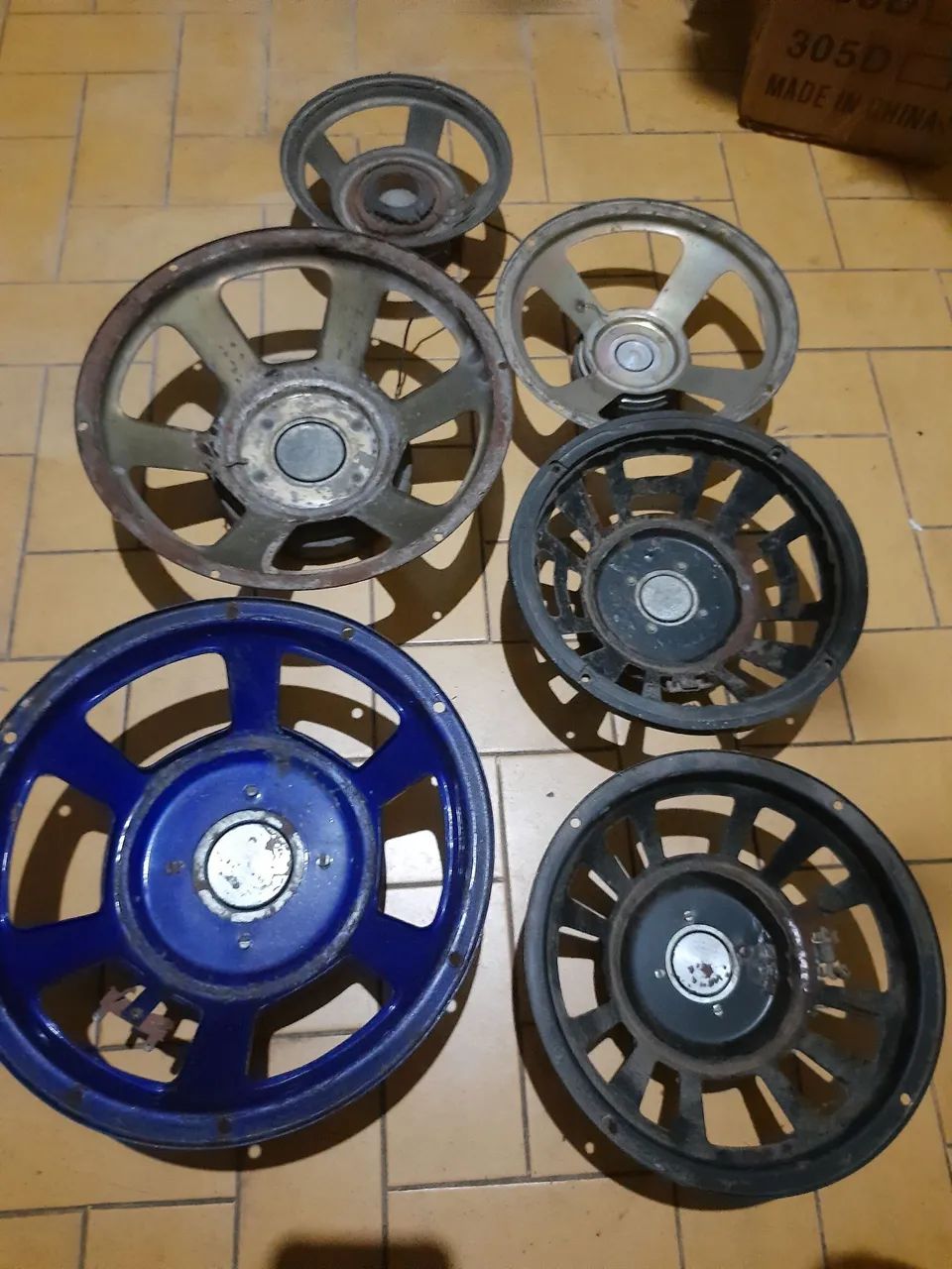 Kit com 6 carcaças de falantes - Foto 4