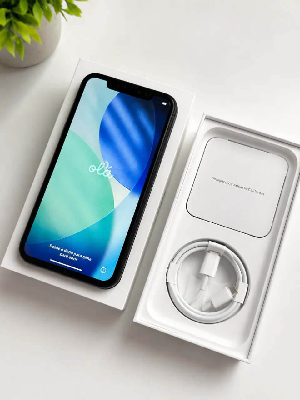 iPhone 14 128GB 86% de bateria Face ID OK Impecável - Celulares e