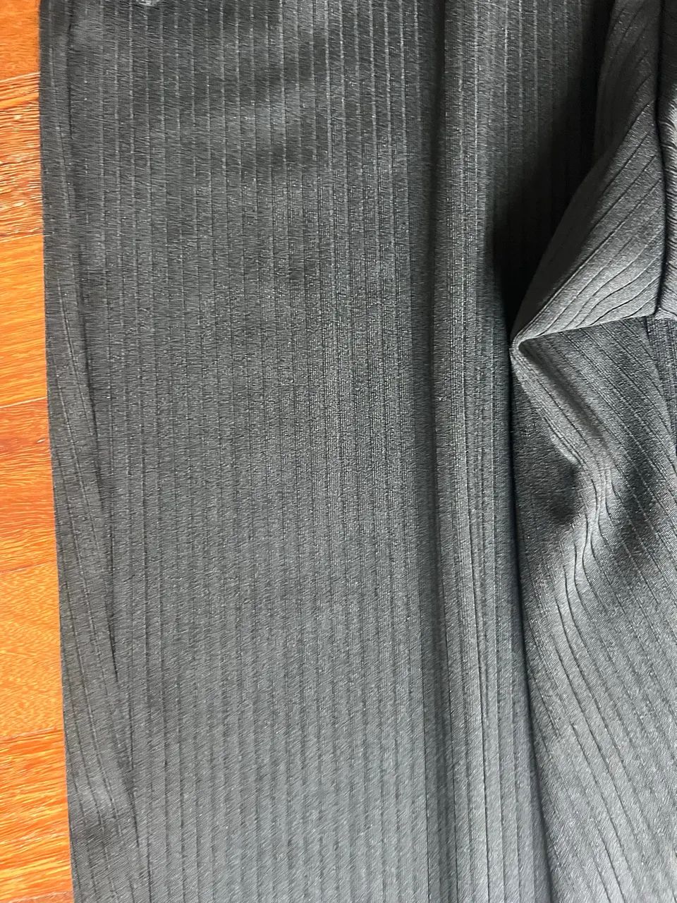 Macacão feminino tecido canelado com elastano TAM 38 preto  - Foto 3