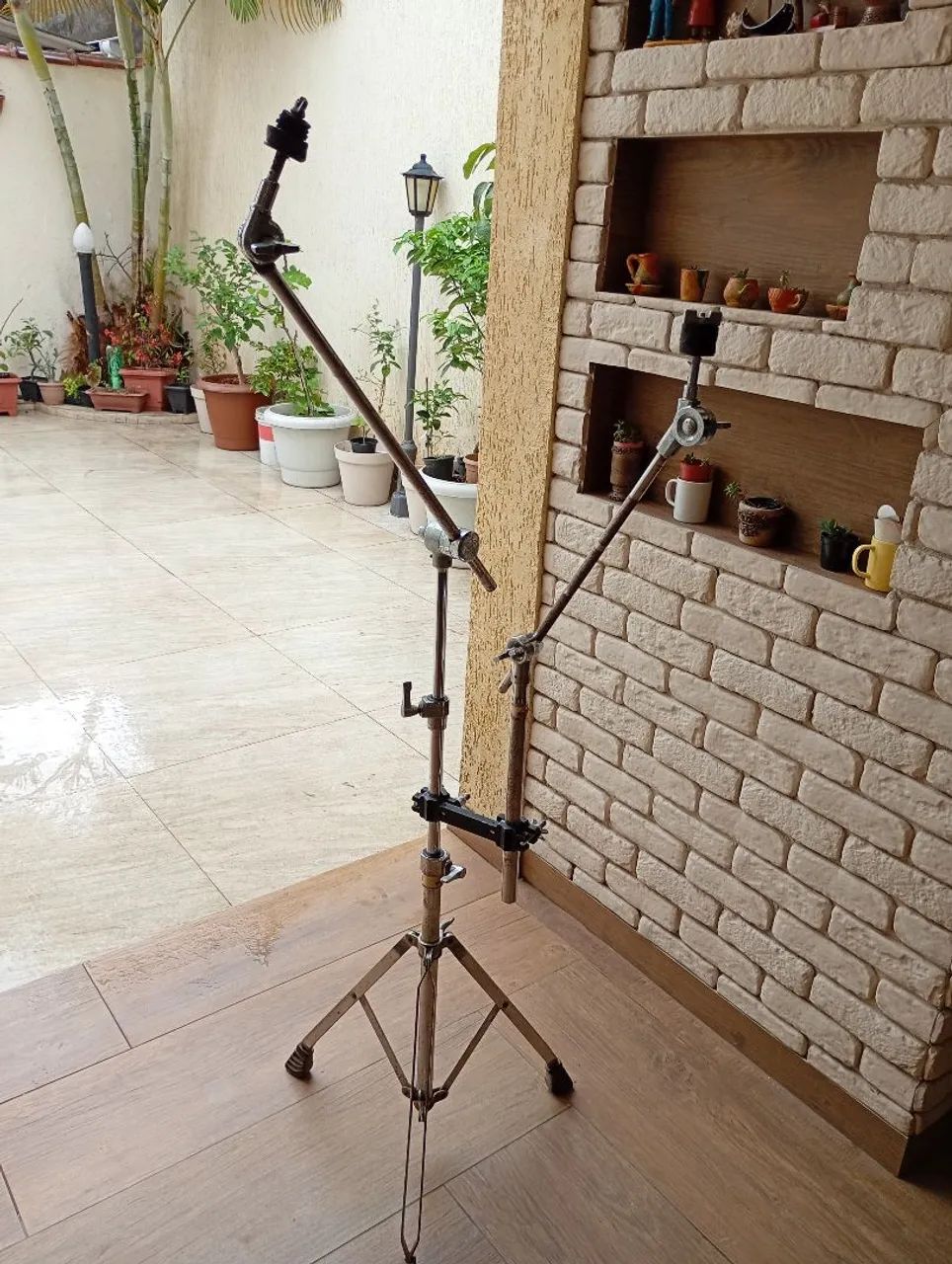 Estante de prato girafa Mapex com extensor. - Foto 2