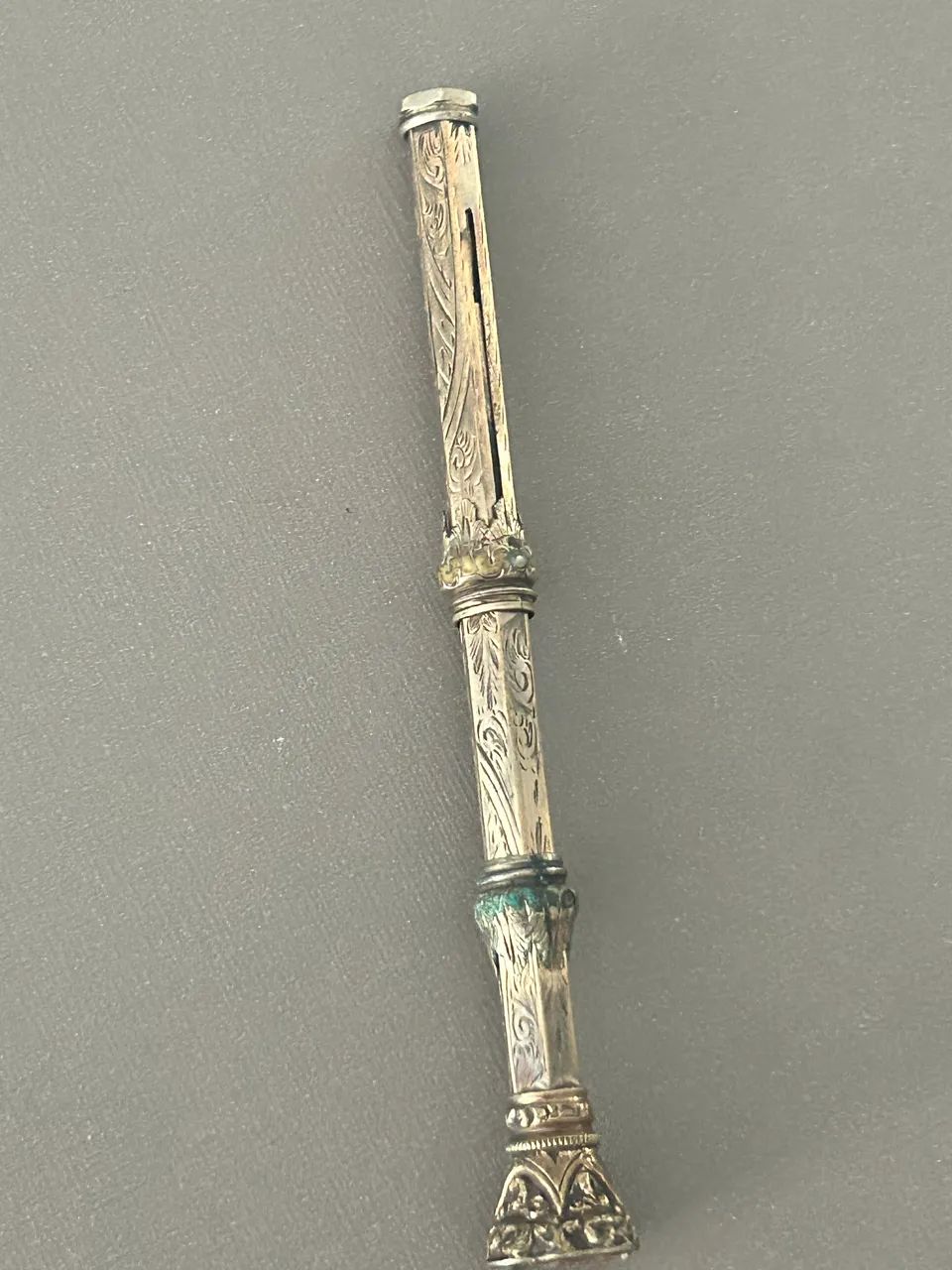 Caneta tinteiro Vitoriana com lapiseira  - Foto 3