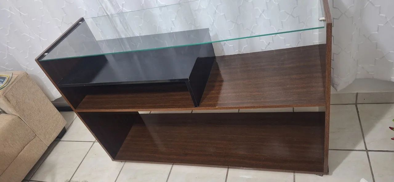 conjunto de sala rack,mesa de centro e aparador - Foto 5