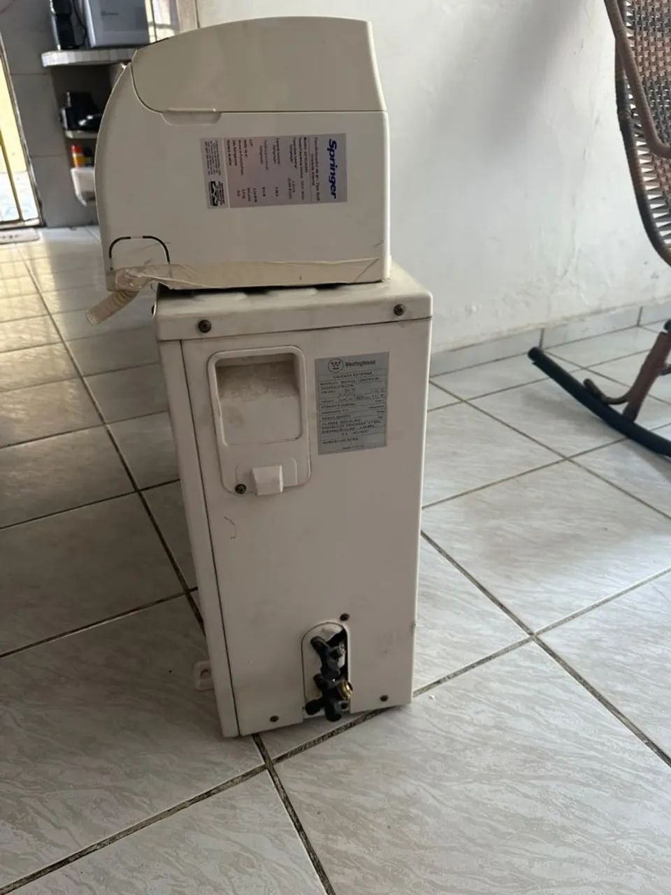Vendo split Springer de 9000 BTUs estado de nova , bem conservada !!!! - Foto 4