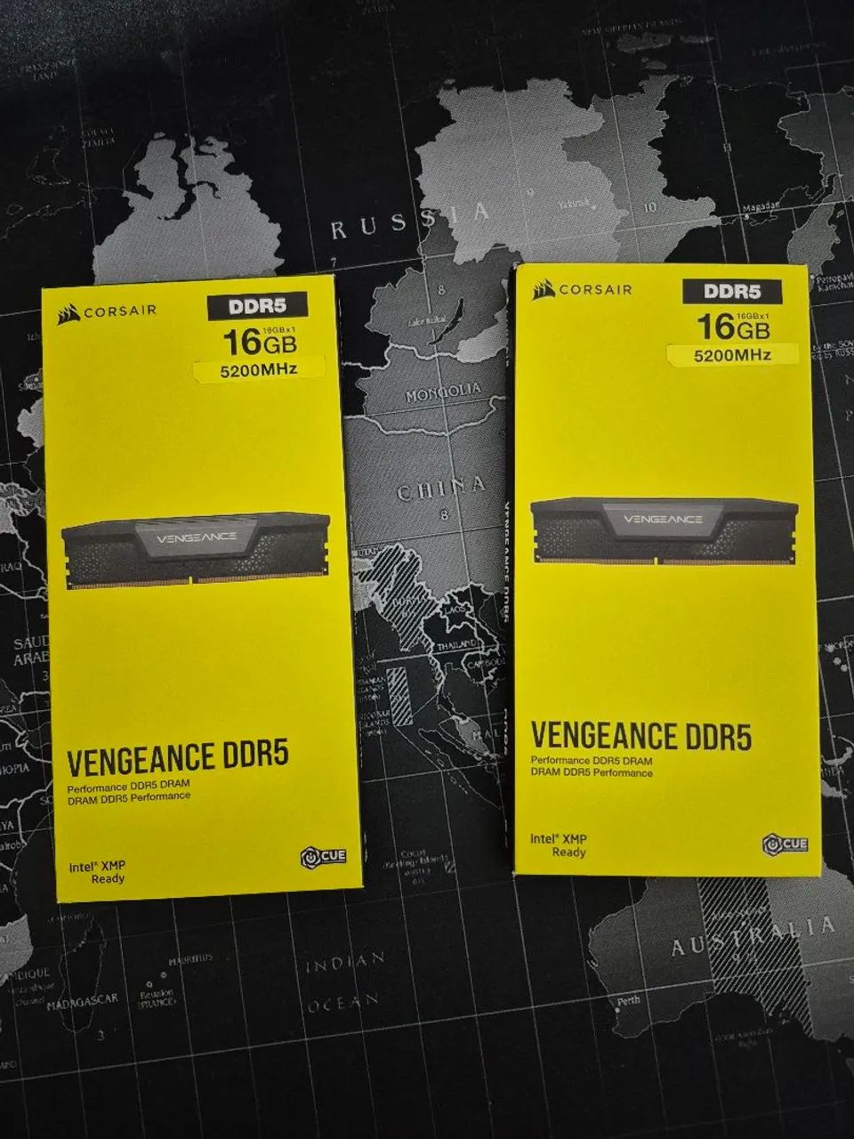 2 Memórias DDR5 Corsair Vengeance 16gb 5200MHz Black - Foto 2