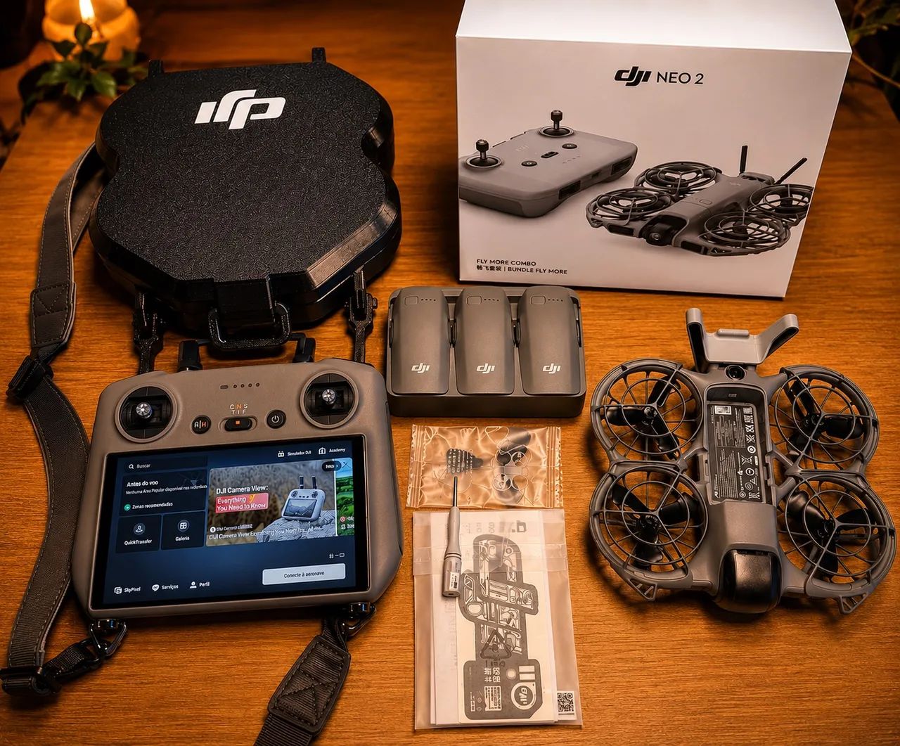 Drone dji neo2 combo novíssimo  - Foto 3