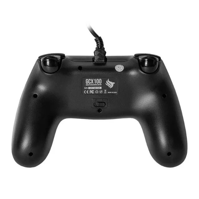 Controle Gamer Pichau GCX100 | PC/PS3/Android | Preto - Loja FH - Foto 4