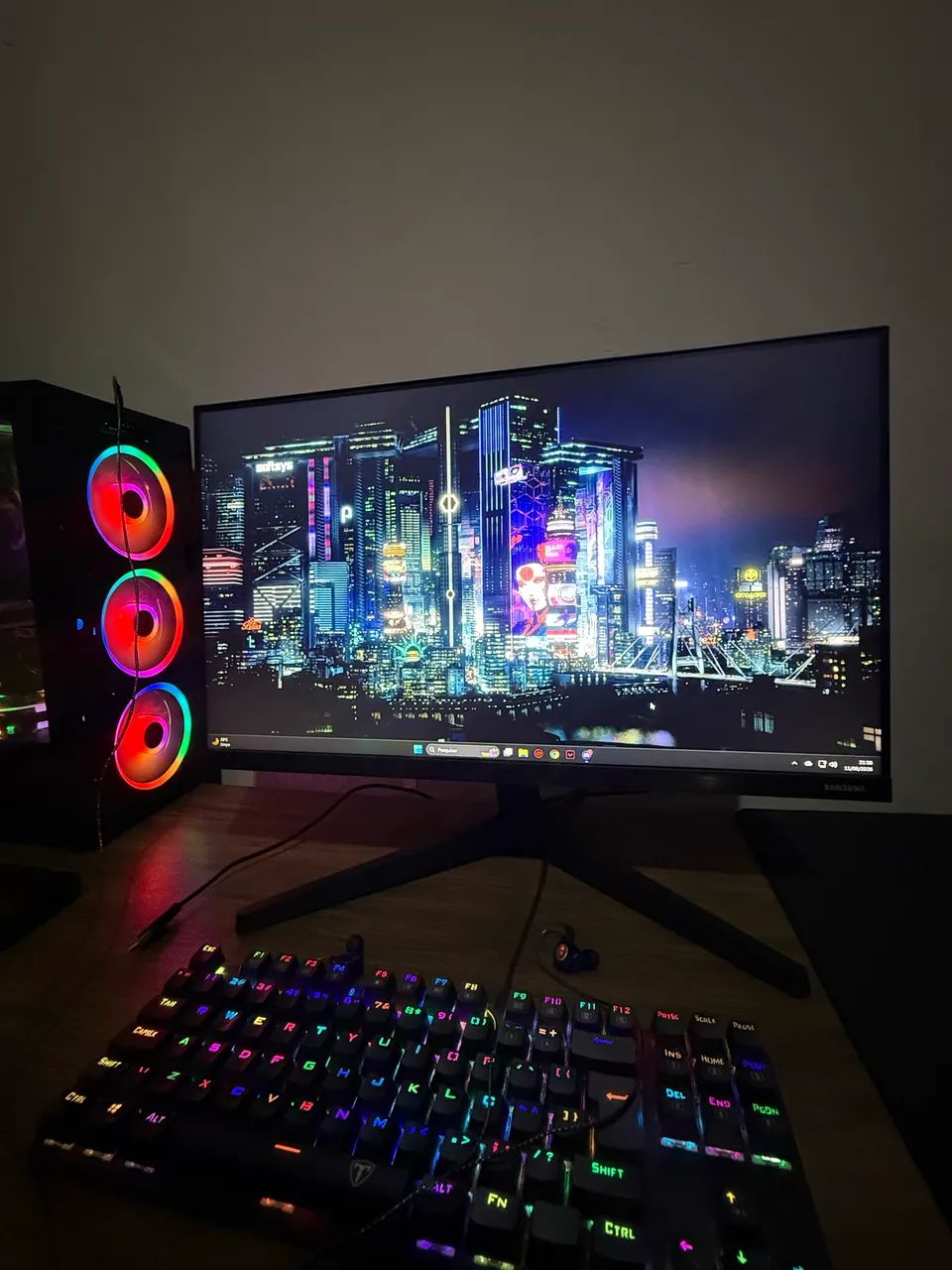 Monitor Samsung 75 hz/24 pol  - Foto 2