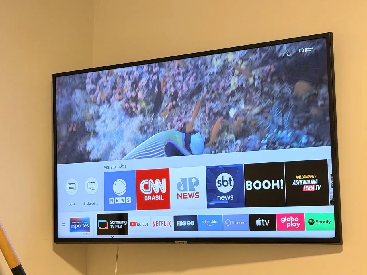 Smart TV Samsung 43? 4K - Perfeito estado