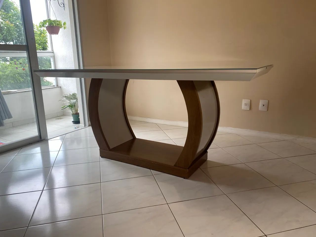 Mesa retangular de jantar para 6 lugares  - Foto 2