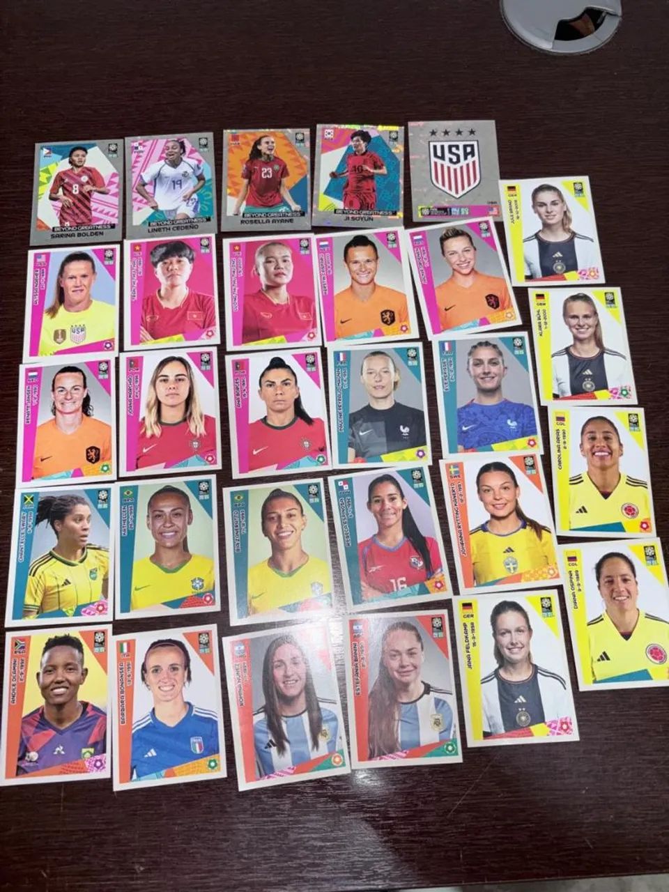 Figurinhas Copa do Mundo Feminina 2023 - Foto 2