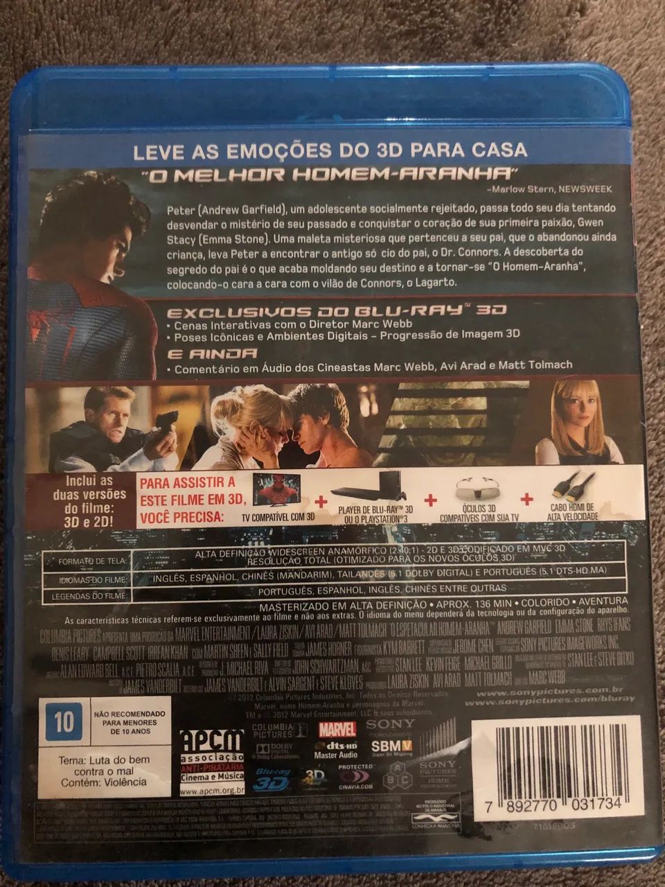Bluray 3D Combo 2 discos  - Foto 4