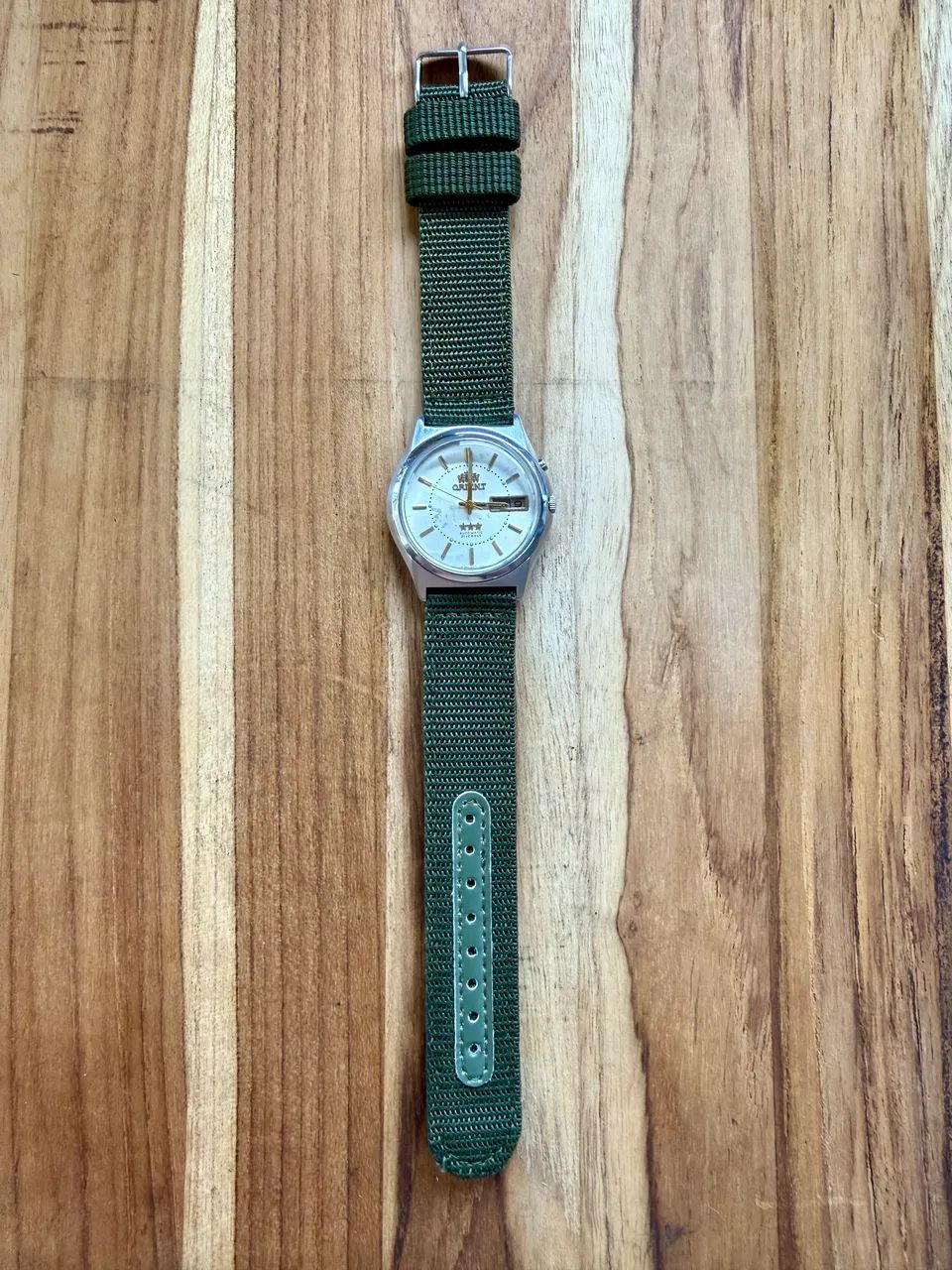 Relógio Orient Vintage Militar - 1970 - Foto 4