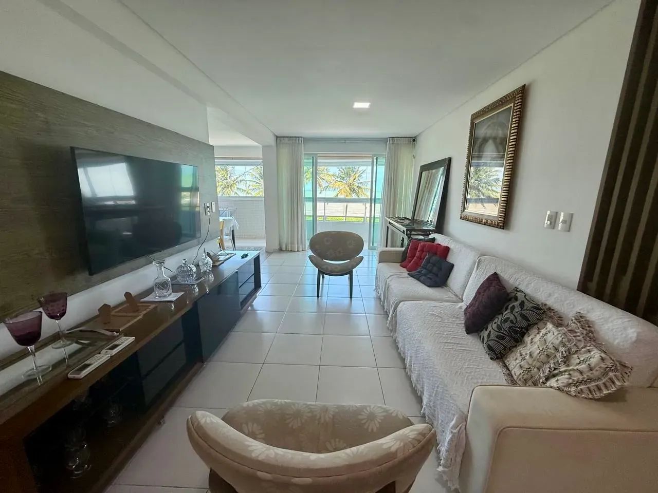 APARTAMENTO PÉ NA AREIA - VISTA DEFINITIVA MOBILIADO EM INTERMARES - Foto 5