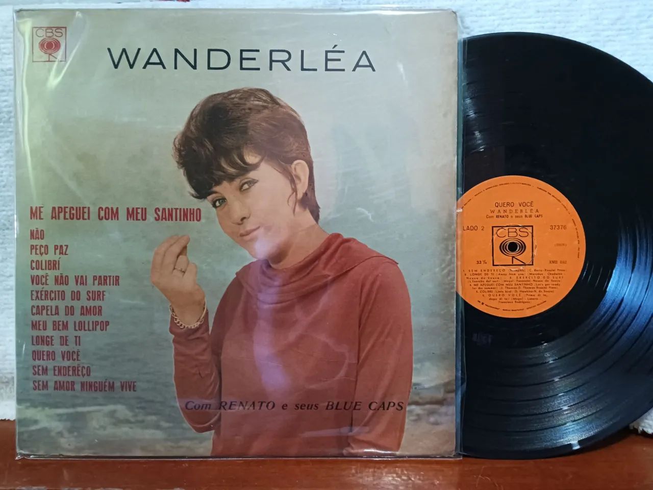 LP vinil Wanderléia quero você 1964 