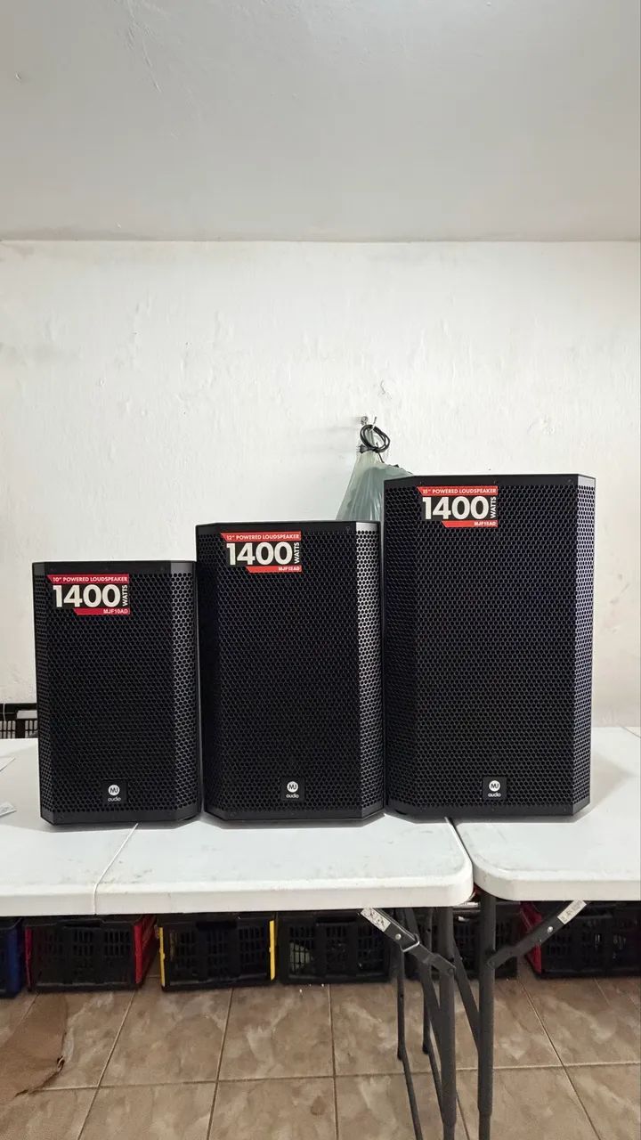 CAIXAS ATIVAS MJ ÁUDIO  - Foto 2