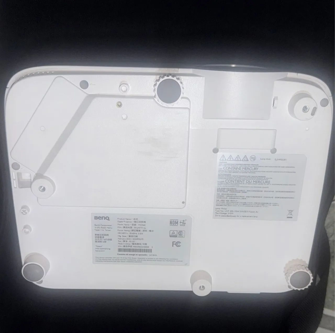 Projetor Benq Mw560 Cor Branco
