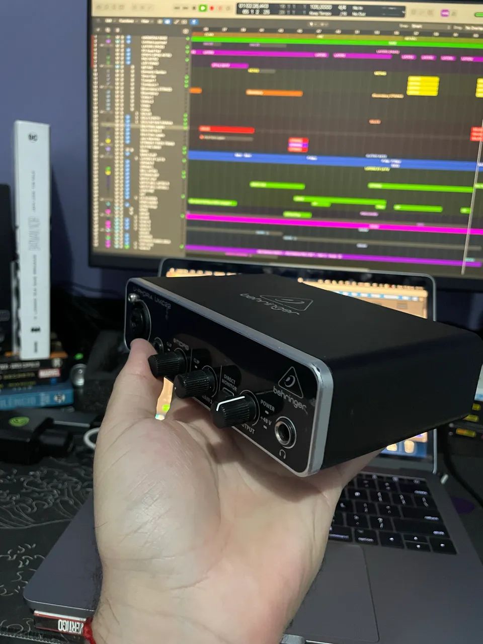 Interface de Áudio - Behringer U-PHORIA UMC22 - Foto 4