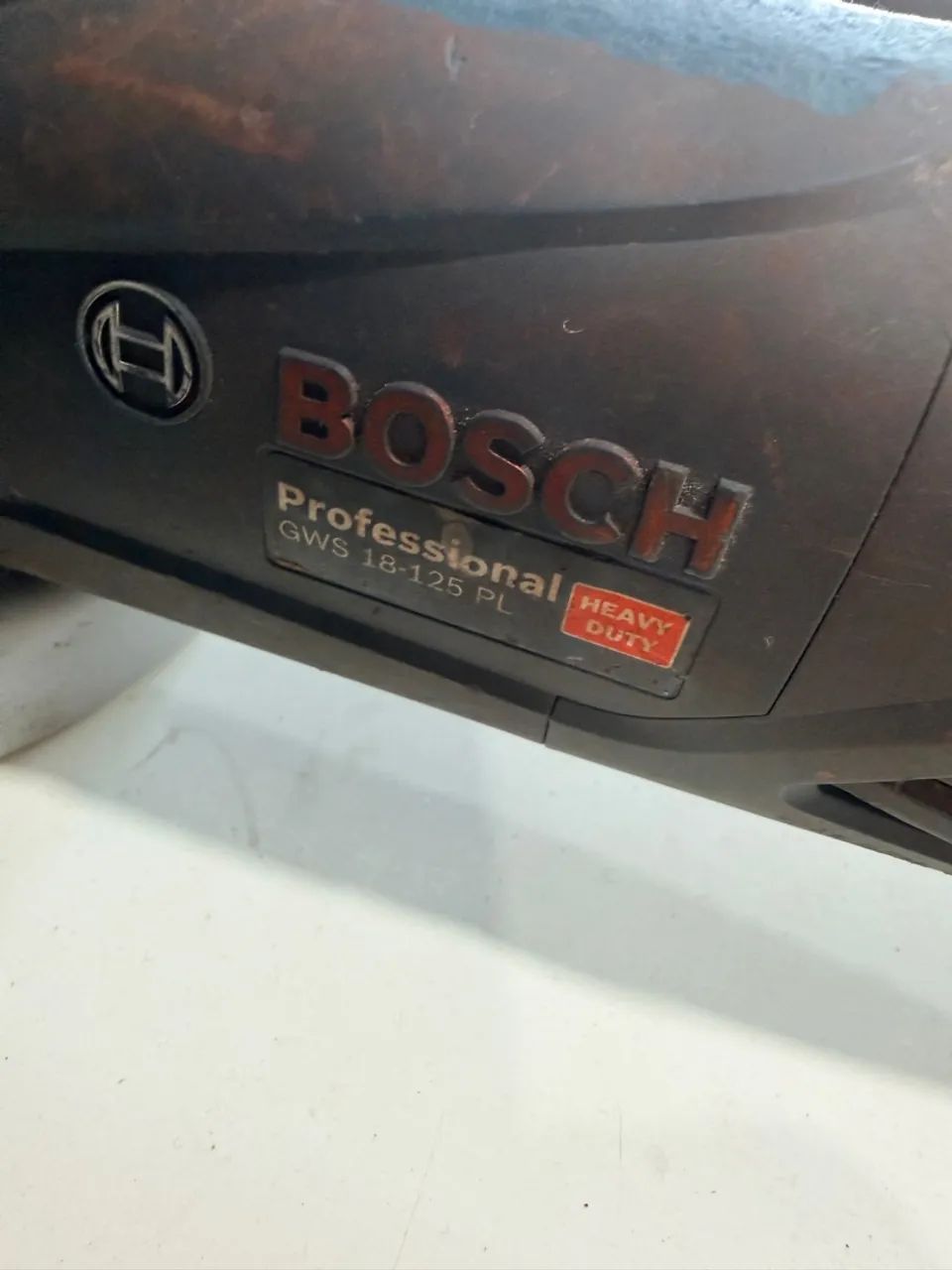 Esmerilhadeira Bosch 5 polegadas GWS 18-125 PL 220 volts - Foto 4