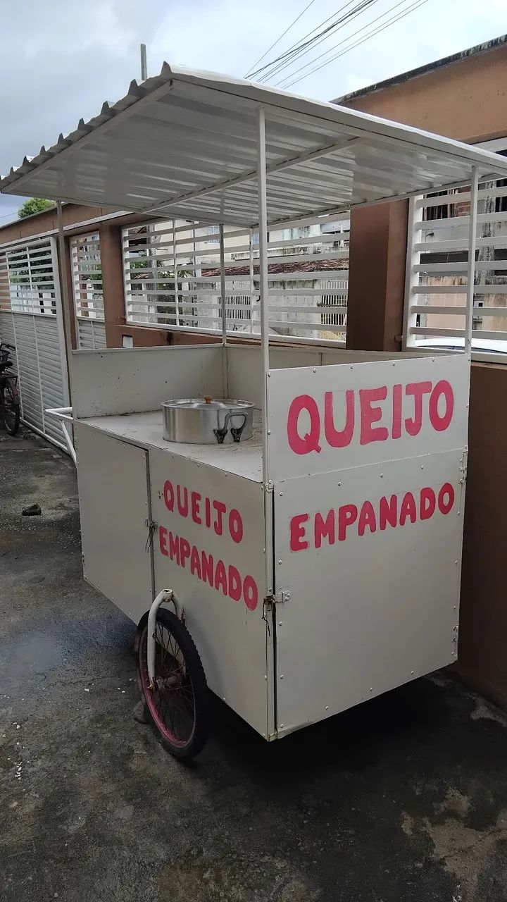 Carrinho de queijo empanado  e churrasquinho - Foto 3