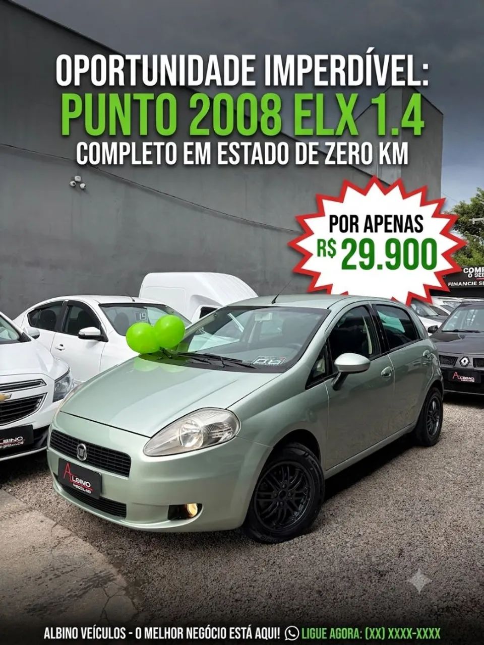 Fiat Punto 1.4 FIRE FLEX 8V 5P 2008
