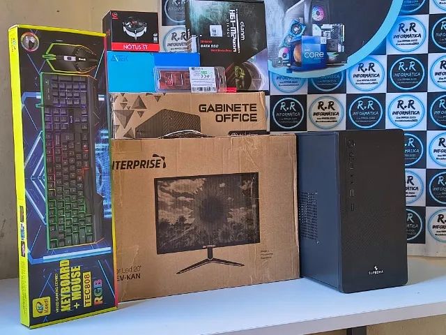 PC Completo Core i5, Monitor 20" LED, Novo Zero - Foto 3